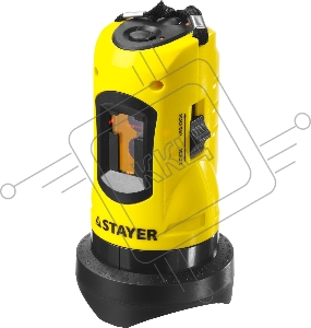 Нивелир лазерный STAYER SLL-1, 10м, точн. +/-0,5 мм/м [34960]