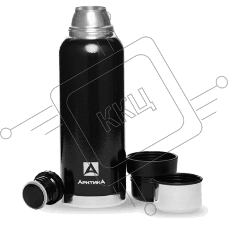 Термос Арктика 106-1600 черный, бытовой, вакуумный (для напитков)