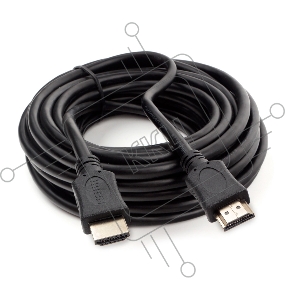 Кабель HDMI Cablexpert CC-HDMI4L-7.5M, 7.5м, v2.0, 19M/19M, серия Light, черный, позол.разъемы, экран, пакет