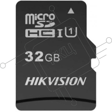 Флеш карта microSDHC 32GB Hikvision HS-TF-C1(STD)/32G/ZAZ01X00/OD