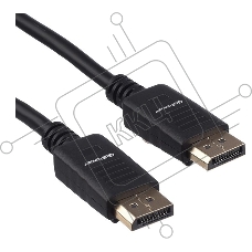 Кабель а/в GoPower Длина 1.8 м Разъемы DisplayPort (m)-DisplayPort (m) черный 00-00028932
