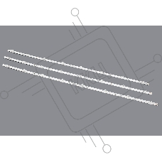 Светодиодная подсветка GC43D08-ZC26AG-15 303GC430062 (комплект 3шт)