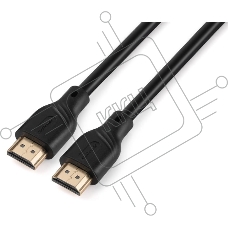 Кабель а/в GOPOWER Длина 1.5 м Разъемы HDMI (m)-HDMI (m) черный 00-00029041