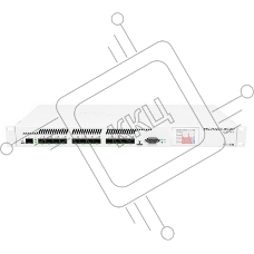 Маршрутизатор Mikrotik CCR1016-12S-1S+ Cloud Core Router 1016-12S-1S+ with Tilera Tile-Gx16 CPU (16-cores, 1.2Ghz per core), 2GB RAM, 12xSFP cages, 1xSFP+ cage, RouterOS L6, 1U rackmount case, Dual PSU, LCD panel