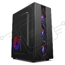 Компьютерный корпус Accord ACC-CL290B черный без БП ATX 2xUSB2.0 1xUSB3.0 audio