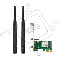 Сетевой адаптер Tenda E30 беспроводной двухдиапазонный PCI-e адаптер Wi-Fi 6 AX3000 c Bluetooth 5.0