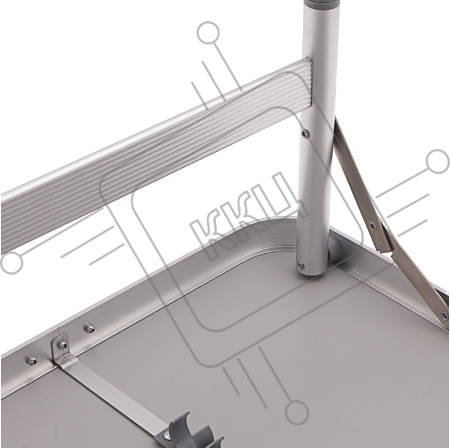 Стол складной алюминиевый, столешница МДФ 600х450х250/590 мм, Camping// Palisad