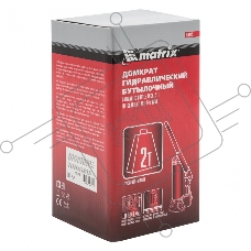 Домкрат MATRIX 50715  бутылочный 2т h подъема 181–345мм