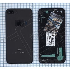 Задняя крышка для iPhone 7 Plus (5.5) черный Jet Black