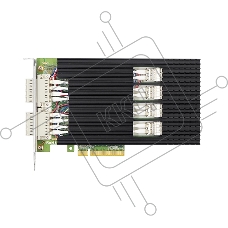 Сетевой адаптер LR-Link NIC PCIe x8 Multimode 4 X 10Gb SFP+ SR Dual-way Bypass Ethemet Network Adapter Intel XL710 BM1