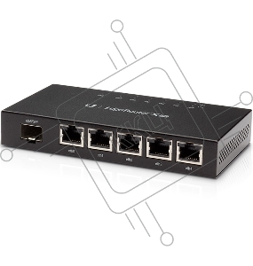 Сетевое оборудование UBIQUITI ER-X-SFP Маршрутизатор 5x Ethernet, 1x SFP, раздача PoE