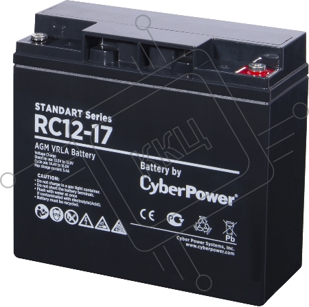 Батарея SS CyberPower RC 12-17 / 12V 17 Ah