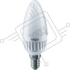 Лампа светодиодная 94 491 NLL-C37-7-230-2.7K-E14-FR 7Вт свеча 2700К тепл. бел. E14 500лм 176-264В Navigator 94491