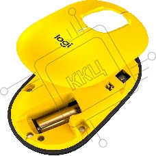 Мышь беспроводная Logitech POP Mouse желтый, 4000 dpi, Bluetooth, кнопки - 4