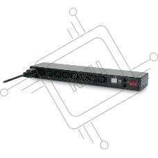 Сетевой фильтр APC Rack PDU, Switched, 1U, 16A, 208/230V, (8)C13