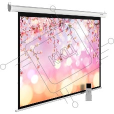 Экран Cactus 220x220см MotoExpert CS-PSME-220x220-WT 1:1 настенно-потолочный рулонный белый (моторизованный привод)