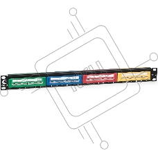 Патч-панель Cabeus PLCOL-24-Cat.5e-Dual 19