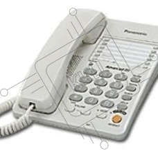 Телефон проводной Panasonic KX-TS2363RUW белый {однокноп.набор 20 ном., спикерфон, автодозвон}