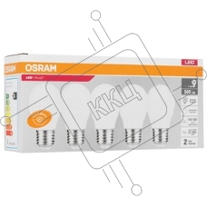 Лампа светодиодная LED Value LVCLP60 7SW/840 шар матовая E27 230В 10х1 RU OSRAM 4058075579835