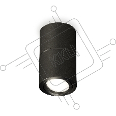 Светильник Ambrella Light XS7402160 SBK/PBK черный песок/черный полированный MR16 GU5.3 (C7402, A2071, C7402, N7002)