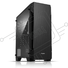 Компьютерный корпус Zalman S3 черный без БП ATX 2x120mm 2xUSB2.0 1xUSB3.0 audio bott PSU