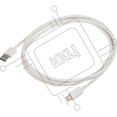 Кабель Buro BHP USB-TPC-1.8W USB 3.0 A(m) USB Type-C (m) 1.8м белый