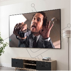 Экран Cinema S'OK Pro 16:9 90' настенно-потолочный,  на раме, 200x113см, рама черная 1см, полотно серый HCG