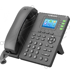 Телефон IP Flyingvoice P21P серый (упак.:1шт)