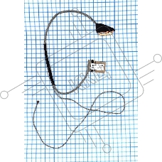 Шлейф матрицы для ноутбука Acer Aspire E5 E5-571 E5-571G E5-531 E5-531G E5-521 E5-511 DC02001Y810