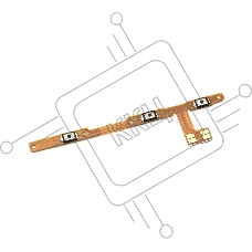 Шлейф кнопки включения и кнопок громкости для POCO X5 Pro 5G