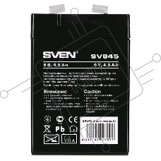 Батарея Sven SV645 (6V 4.5Ah)