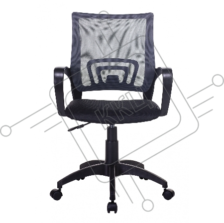 Кресло Бюрократ CH-695NLT темно-серый TW-04 сиденье черный TW-11 сетка/ткань крестовина пластик