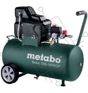 Компрессор Metabo Basic 250-50 W OF  601535000 { безмасл. 1.5кВт,50л }
