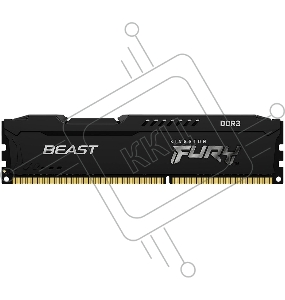 Память оперативная Kingston 4GB 1866MHz DDR3 CL10 DIMM FURY Beast Black