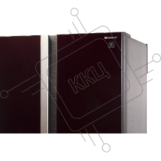 Холодильник Sharp SJ-GX98PRD темно-бордовый трёхкамерный Side by Side 394/211 л морозилка снизу