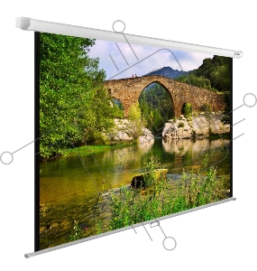 Экран Cactus 220x165см WallExpert CS-PSWE-220x165-WT 1:1 настенно-потолочный рулонный белый