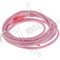 Патч-корд Premier PP12-2M/RO 1000Гбит/с UTP 4 пары cat5E CCA molded 2м розовый RJ-45 (m)-RJ-45 (m)