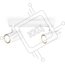 Накладной поворотный спот Ambrella light TA13177/2 WH белый GU10/2 max 12W 295*60*130