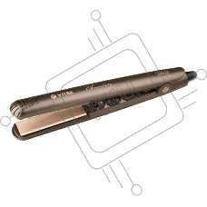 Щипцы-выпрямление  Vitek VT-2307 СL Мощность 38Вт. Количество режимов 9. Керамическое покрытие насадок. Длина пластин 90мм, ширина 25мм. Плавающие пластины. Время нагрева 60сек. Индикация включения. Индикация готовности к работе. Максимальная температура 
