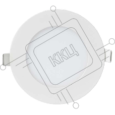 Светильник светодиодный RLP-eco 18Вт 230В 4000К 1080лм 225мм IP40 панель круглая бел. IN HOME 4690612007984