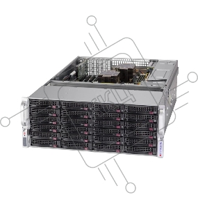 Платформа Supermicro SSG-640P-E1CR36H 4U, 2x LGA4189 (up to 270W), 16x DIMM DDR4 3200MHz, 2x DIMM Optane, 36x 3.5