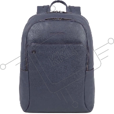 Рюкзак Piquadro Black Square CA4762B3/BLU4, кожа, темно-синий