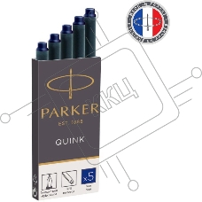 Картридж Parker Quink Z11 (CW1950384) синие чернила для ручек перьевых (5шт)