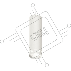 Светильник Ambrella Light XP8191004 SWH/FR белый песок/белый матовый GX53 (A2331, C8191, N8477)