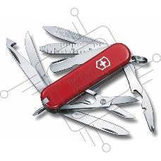 Нож перочинный Victorinox MiniChamp (0.6385) 58мм 17функций красный
