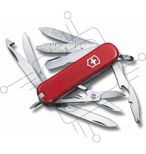 Нож перочинный Victorinox MiniChamp (0.6385) 58мм 17функций красный
