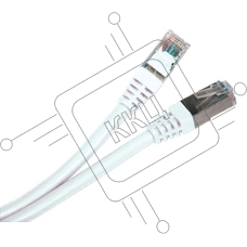 Патч-корд LANMASTER LSZH UTP кат.5e, 1.0 м, белый