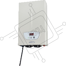 Стабилизатор POWERMAN AVS 2000S, ступенчатый регулятор, цифровые индикаторы уровней напряжения, 2000ВА