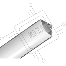 Алюминиевый профиль Ambrella light GP2100AL серебро 2000*15.7*15.7