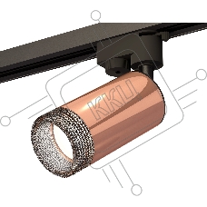Светильник Ambrella light XT6326011 PPG/SBK/BK золото розовое полированное/черный песок/тонированный MR16 GU5.3